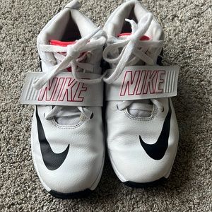 Boys Nike basketball shoes “Just Do It” size 3. Excellent condition.